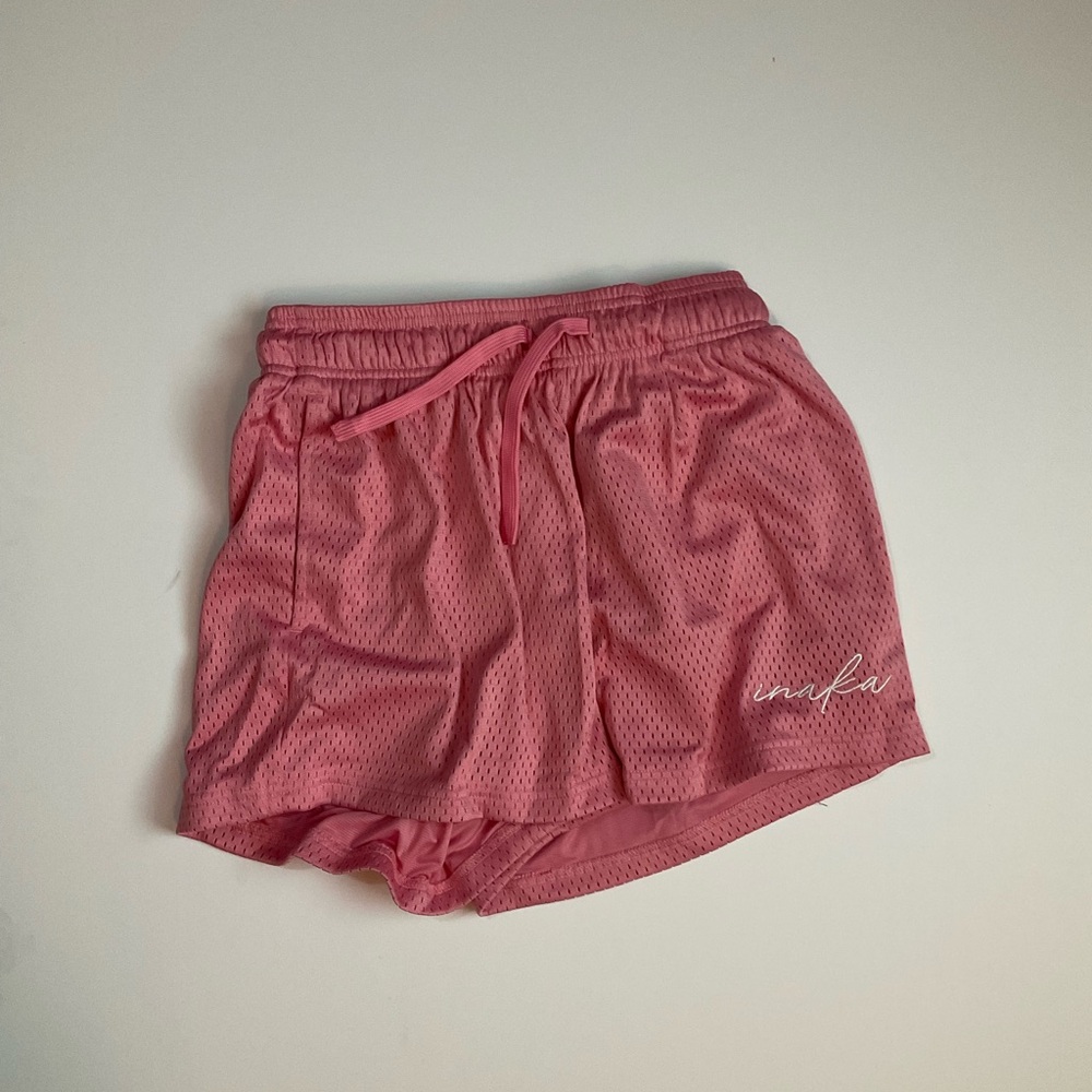 Inaka Power Pink Women's Athletic Shorts